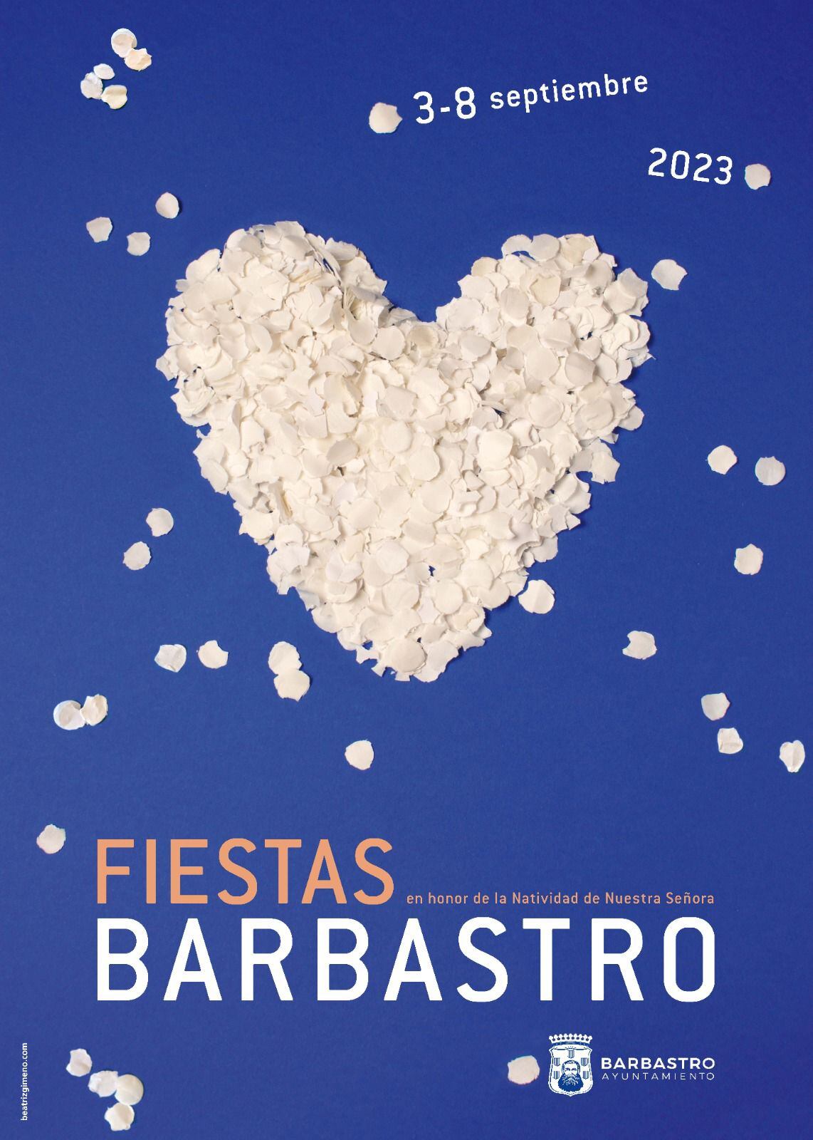 Cartel de las fiestas de Barbastro 2023