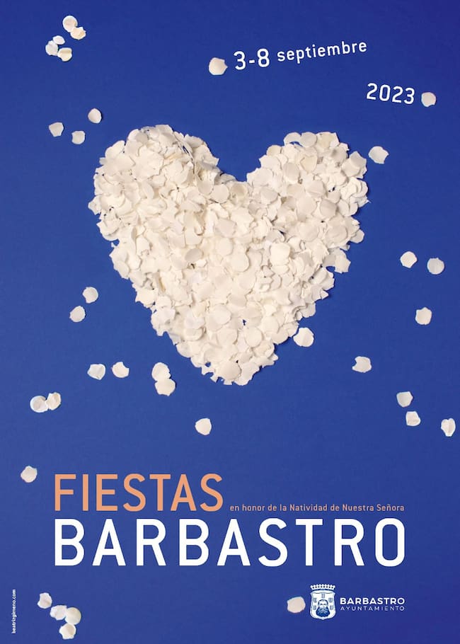 Cartel de las fiestas de Barbastro 2023