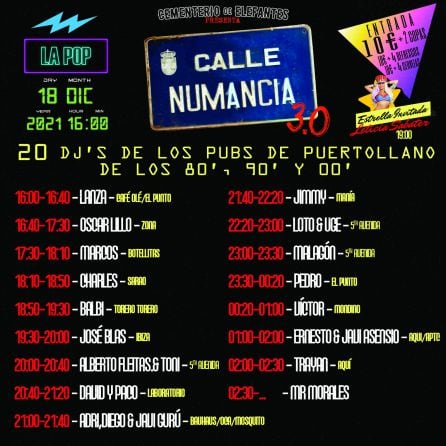 Cartel de la fiesta