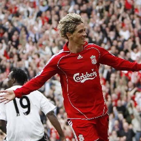 Torres celebra uno de sus goles como "red".