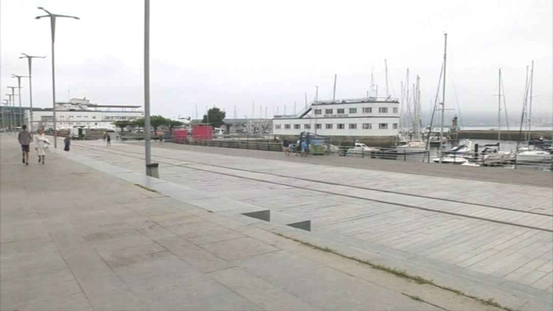 Paseo de As Avenidas, en Vigo, construído al amparo del convenio Abrir Vigo al Mar.