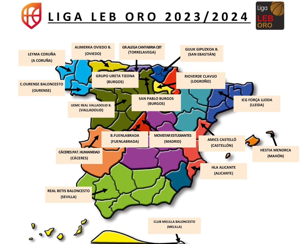 Aquests són els equips que competiran a la LEB Or.