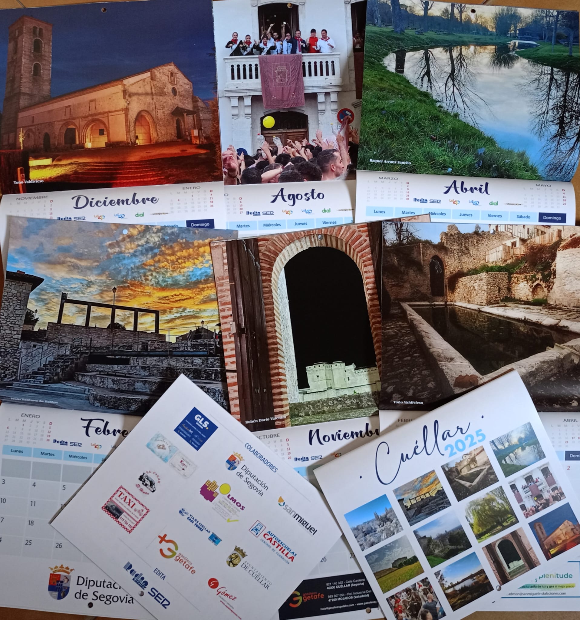 Calendarios de Radio Cuéllar 2025