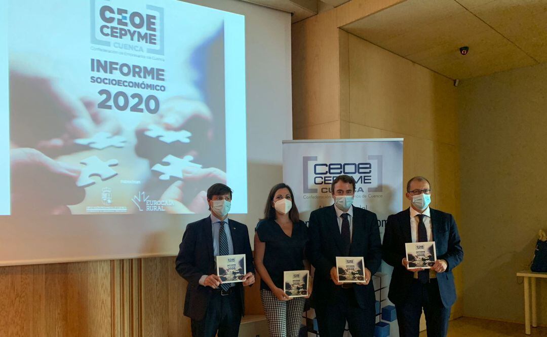 Presentación de la Memoria Económica de CEOE Cepyme Cuenca de 2020