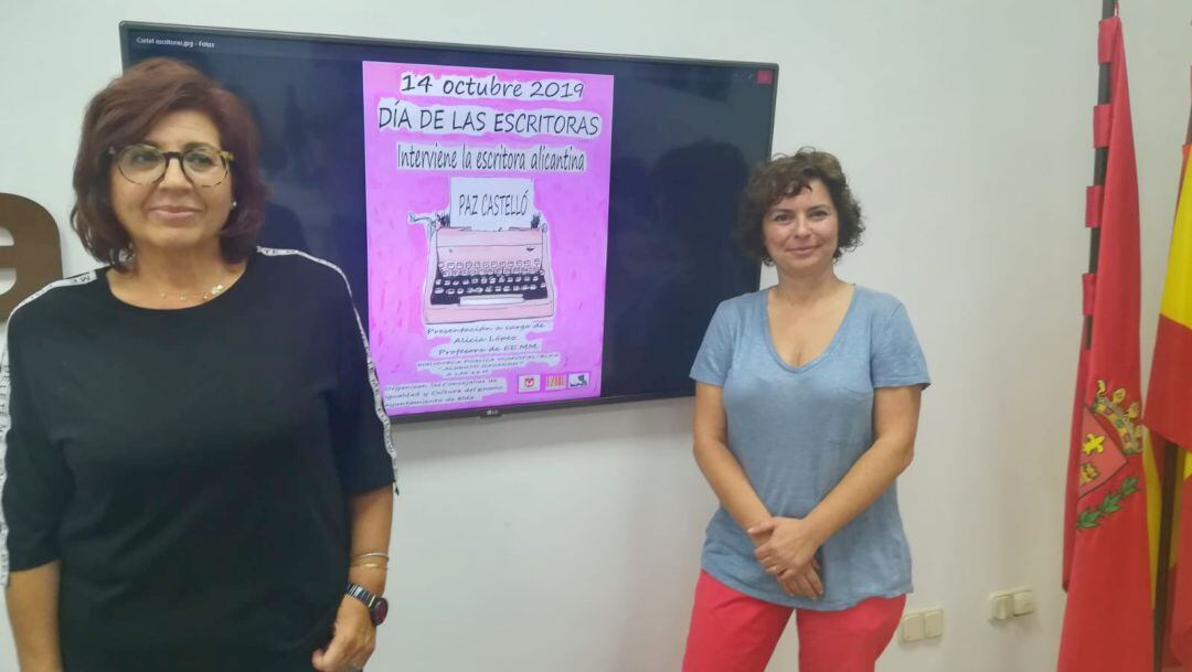 Presentación del día de las escritoras en Elda