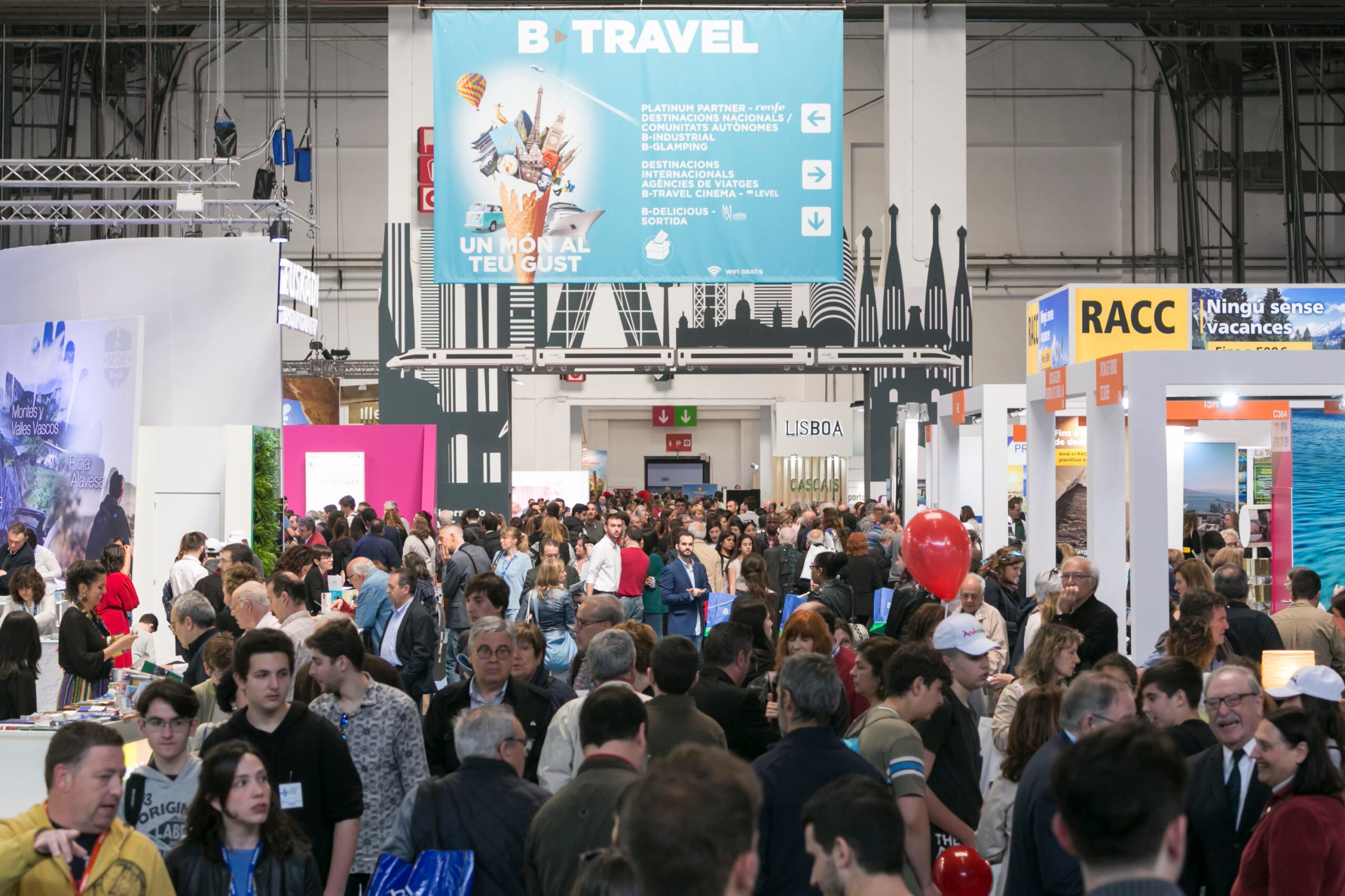 Gandia refuerza su promoción turística en el mercado catalán con la participación en la feria B-Travel de Barcelona.