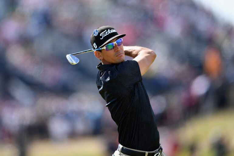 Rafa Cabrera-Bello durante el Open celebrado en el Royal Birkdale.