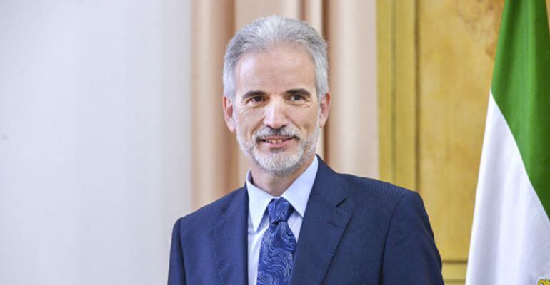 El consejero de Salud de la Junta de Andalucía, Aquilino Alonso