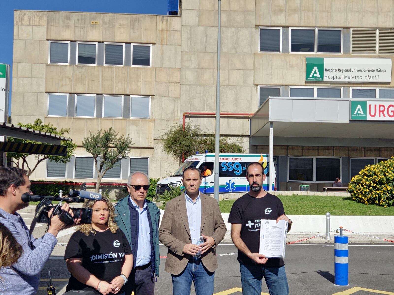 Momento de la rueda de prensa