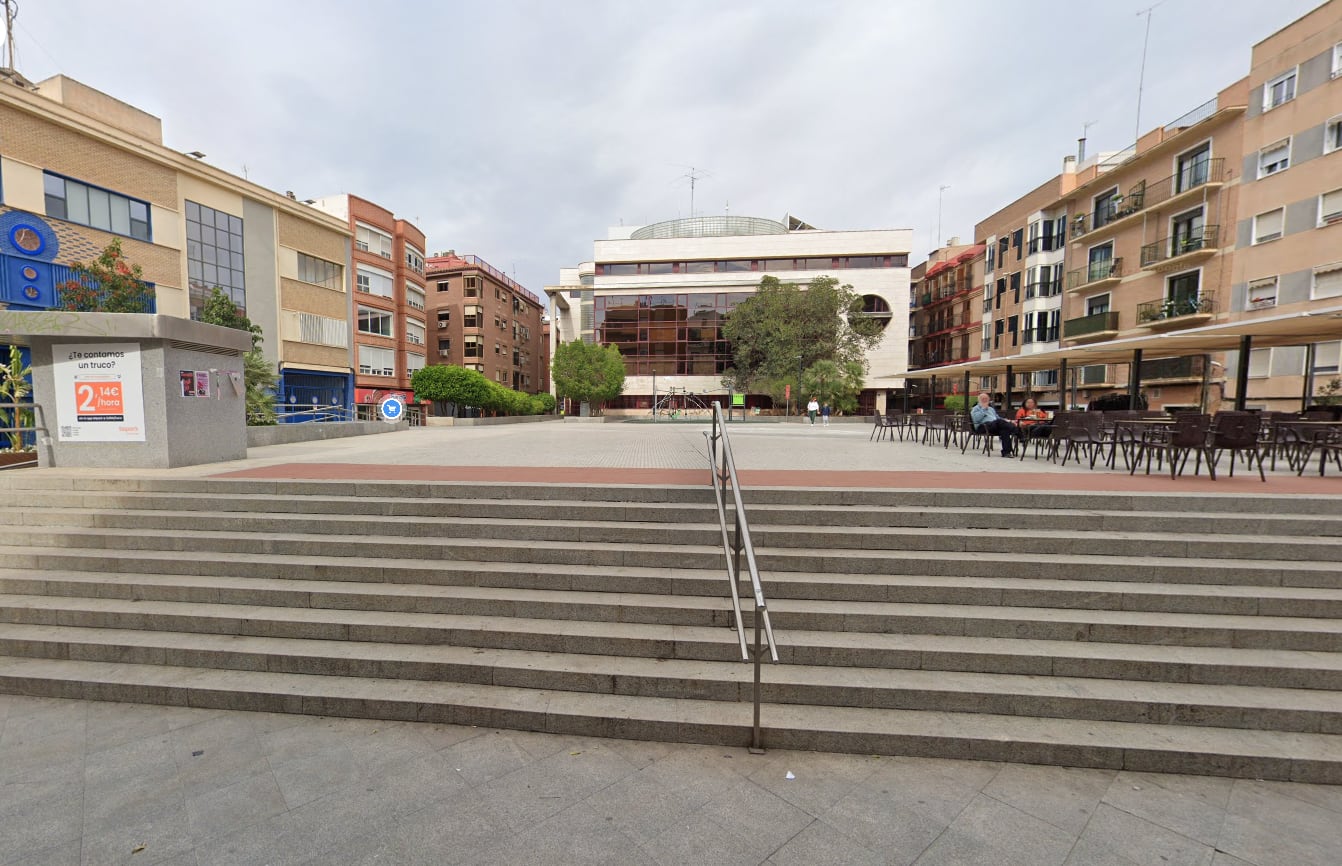 Plaza de Europa en Murcia