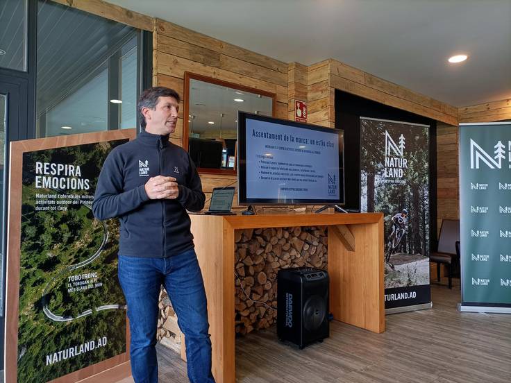 Xavier Ajona, director general de Naturland