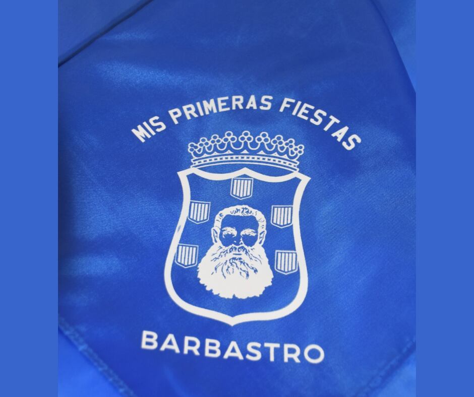 Pañoleta de Mis Primeras Fiestas en Barbastro 2023