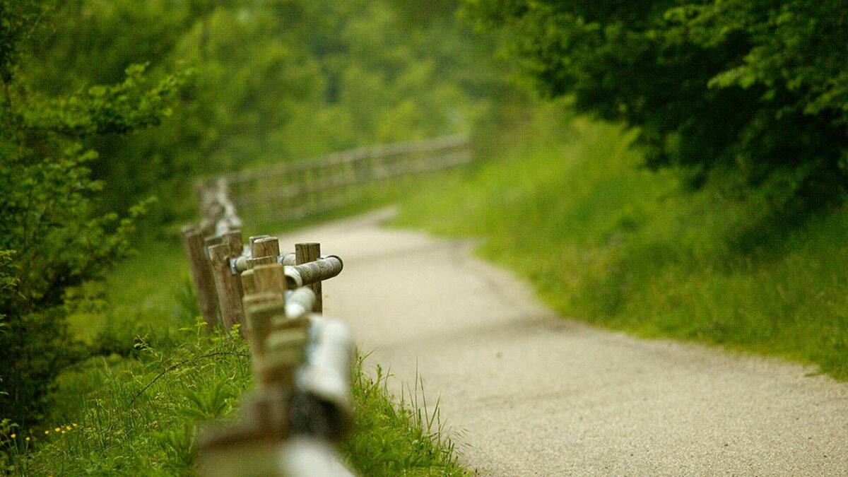 Vía ciclopeatonal en condiciones entre Ròtova, Llocnou, Almiserà y Alfauir