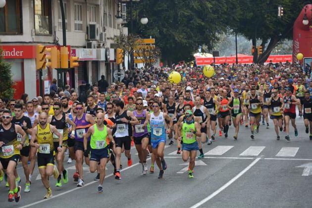 Salida de la Media Maratón de Orihuela