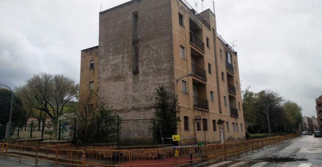 Edificio que será demolido en breve