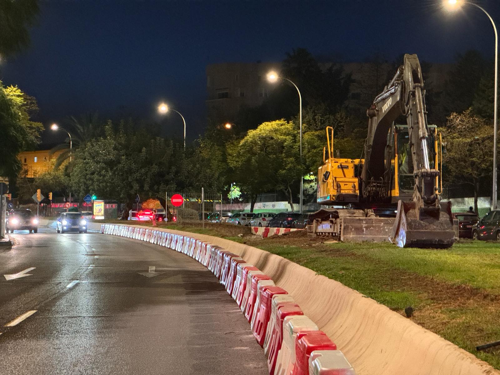 Inicio de las obras de ampliación de la línea dos del metro de Málaga hacia el Civil