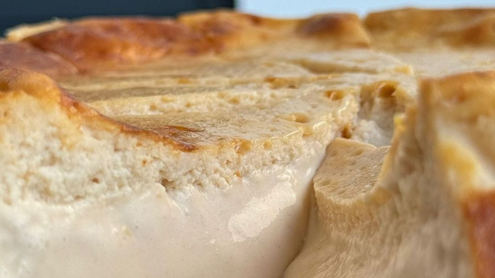 Imagen de una de las variedades de tarta de queso manchego que elabora Pedro Trujillo en sus dos locales de &#039;Materia&#039; en la provincia de Toledo