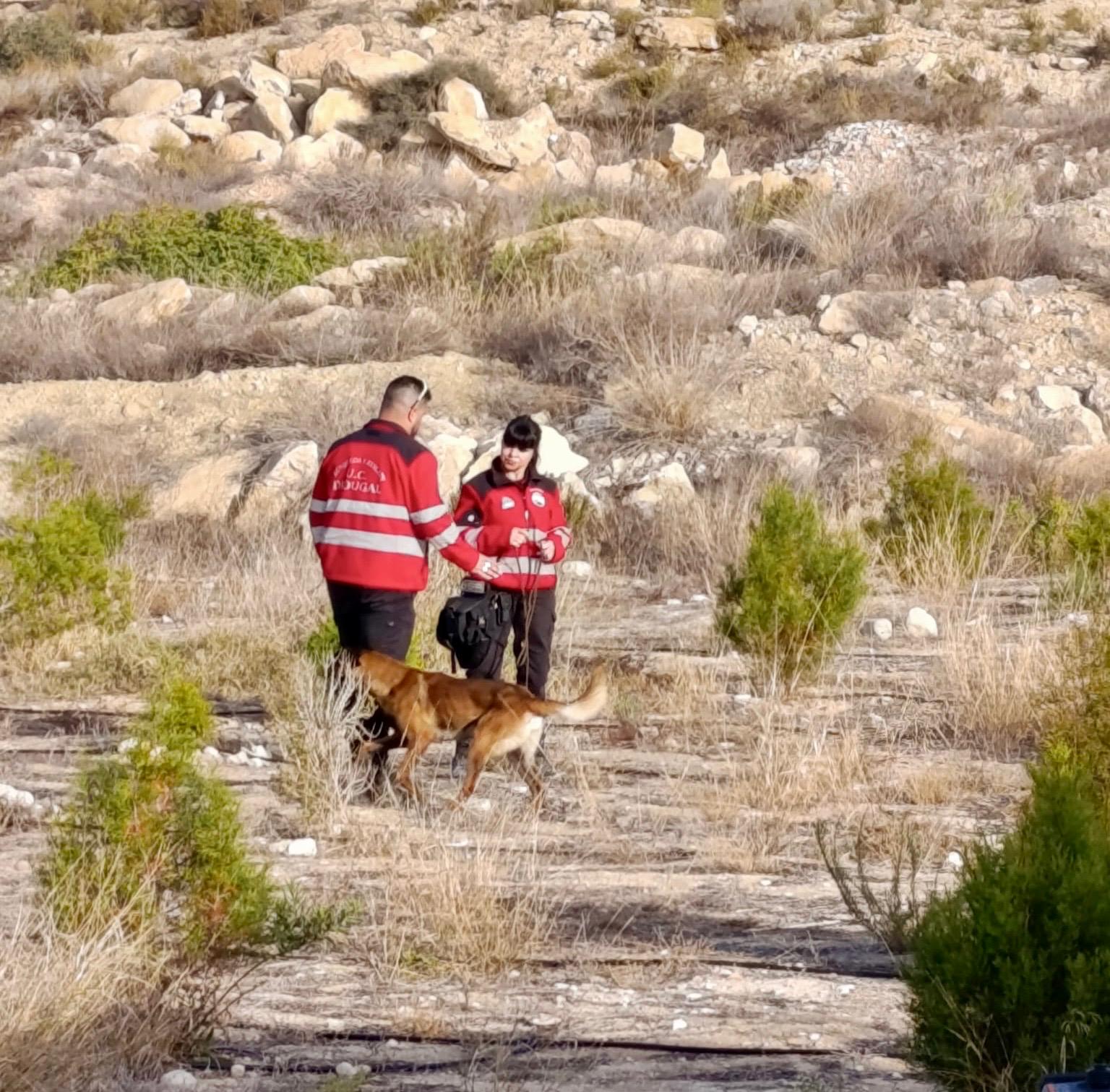 Operativo de búsqueda del cadáver del hombre desaparecido en El Campello hace cuatro años