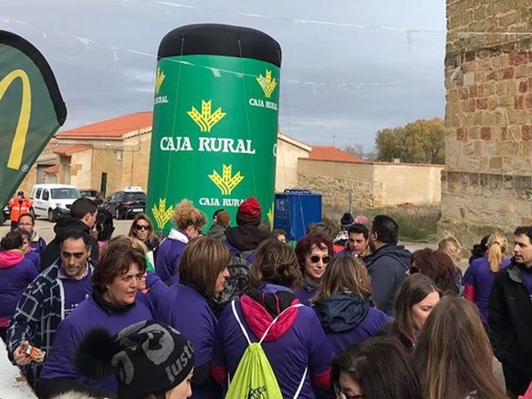 Marcha contra la Violencia de Genero en la mañana del domingo