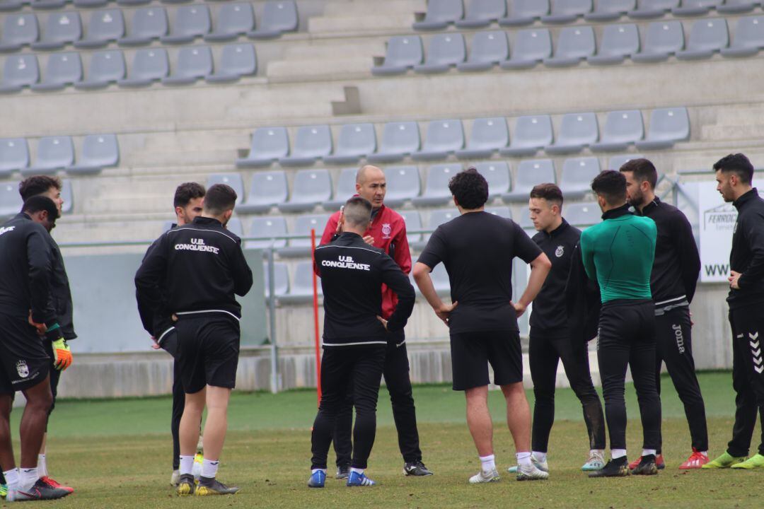 Entrenamiento del Conquense 