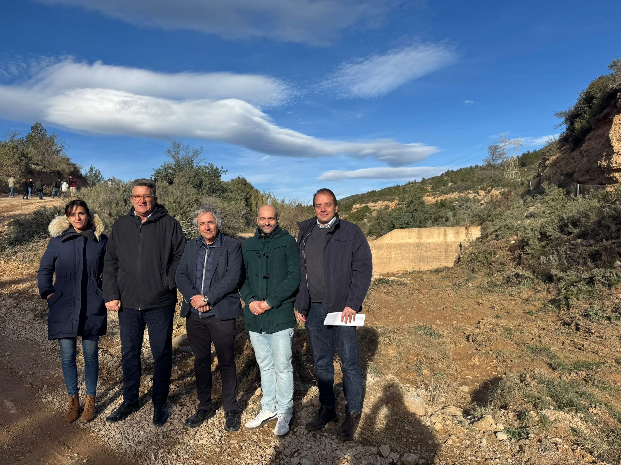 Martínez Mus ha asistido en Buñol a la demostración de uno de estos vuelos de cara a realizar los trabajos de restauración hidrológica forestal