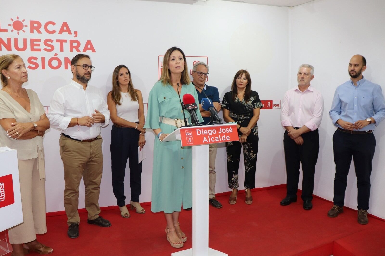 Alcaldes y políticos del PSOE en Guadalentín piden plan de rescate Área III