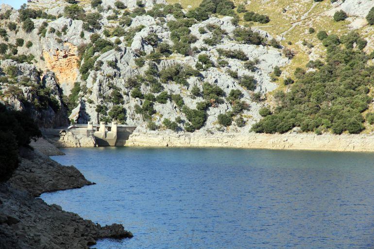 Embalse de Cúber en mayo de 2022