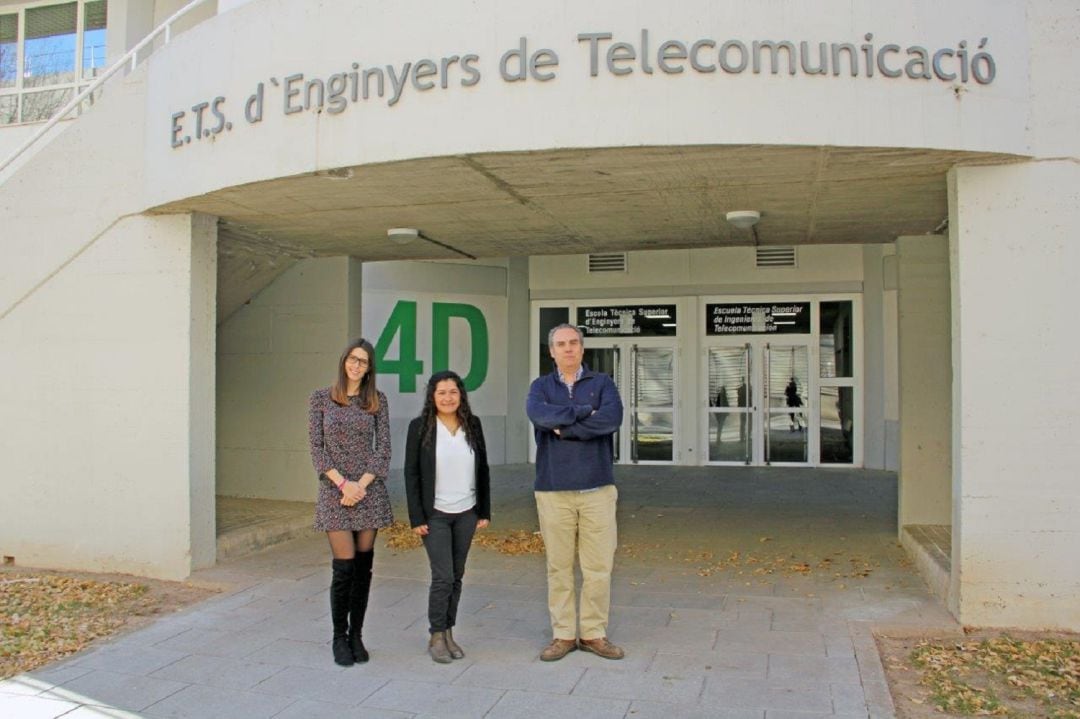 Jara Suárez de Puga, Diana Yacchirema y Carlos Palau