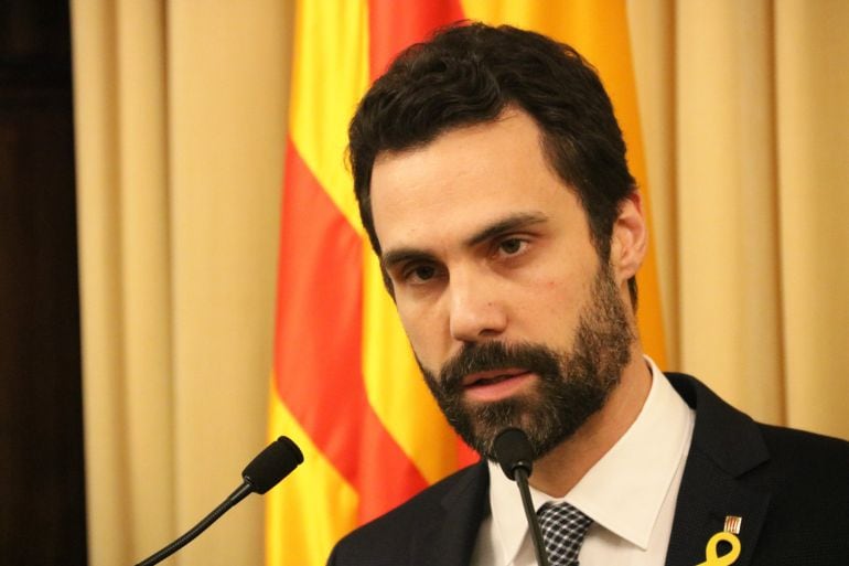 El president del Parlament, Roger Torrent.