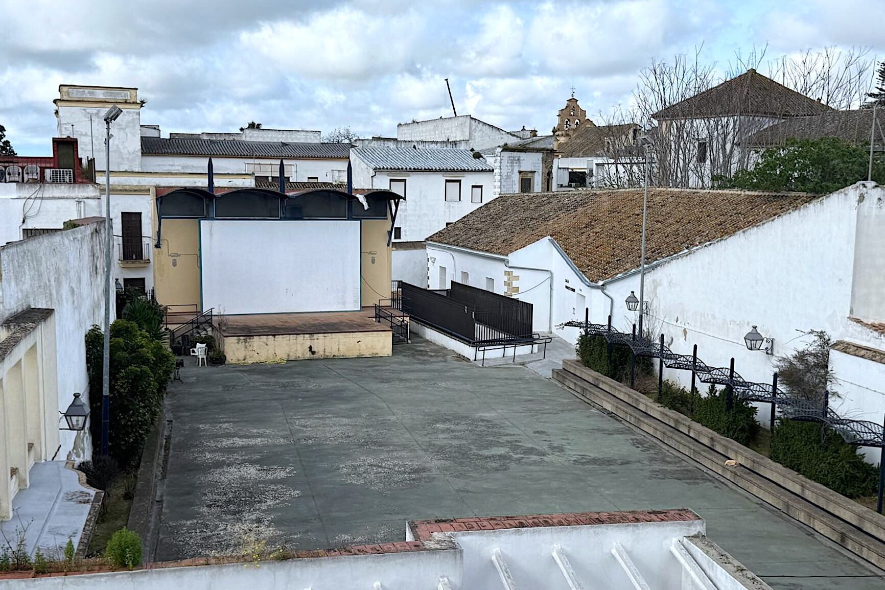 Vista del Cine Astoria, Jerez