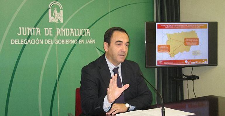 El delegado de Economía, Innovación, Ciencia y Empleo de la Junta en Jaén, Antonio De la Torre.