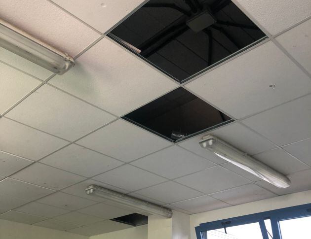 Vestuarios del campo de fútbol de Zafranar