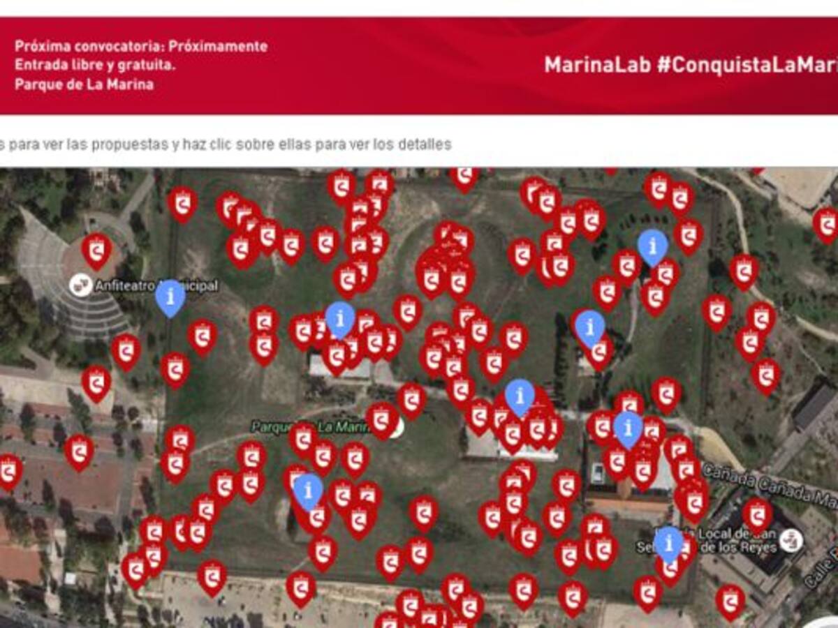 Los vecinos siguen diseñando el futuro del Parque de la Marina