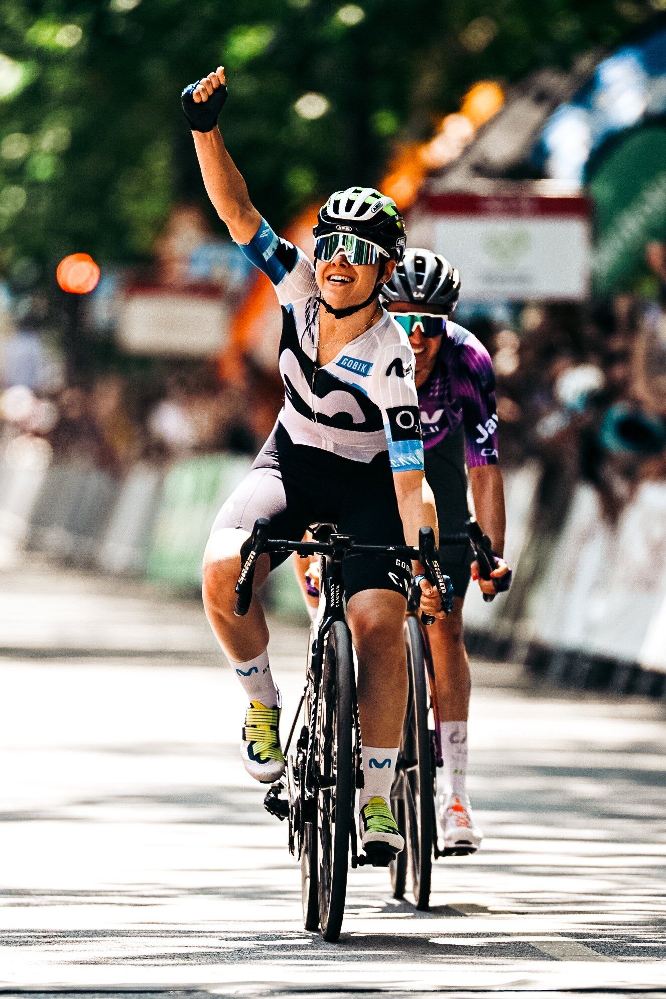 Sara, tras la victoria