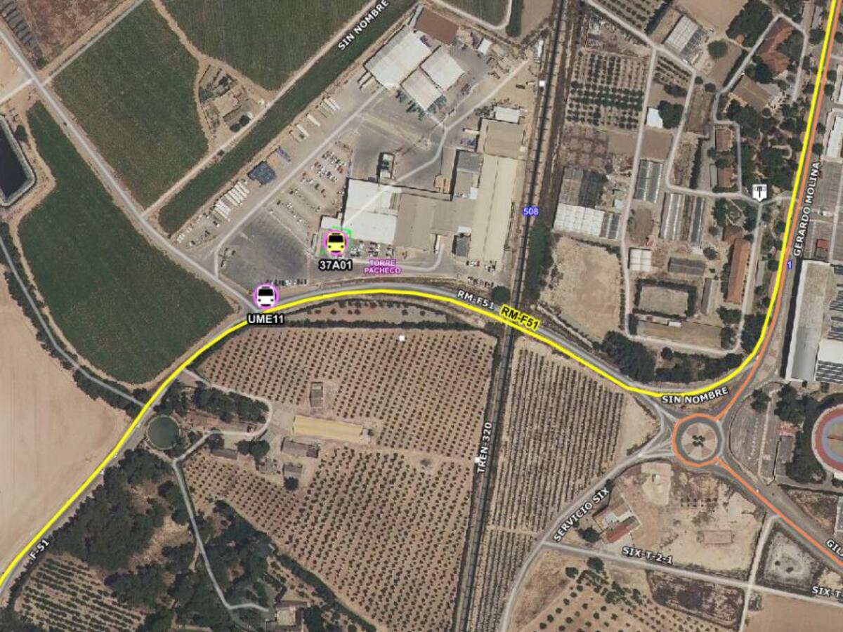 Tres personas heridas en un accidente de tráfico ocurrido en Torre Pacheco