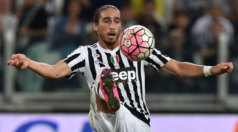 El jugador de la Juventus Martín Cáceres.