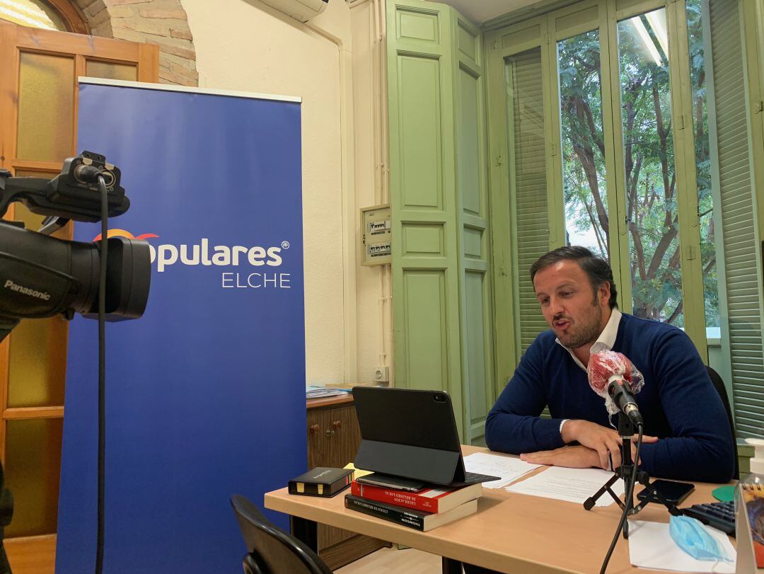 Pablo Ruz ha mantenido un encuentro telemático con los medios de comunicación
