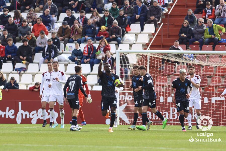 El centrocampista del Málaga Lago Junior, autor de uno de los goles del Málaga