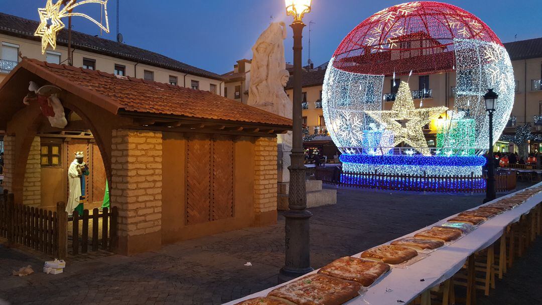 Imagen de archivo del reparto de Roscón en 2017