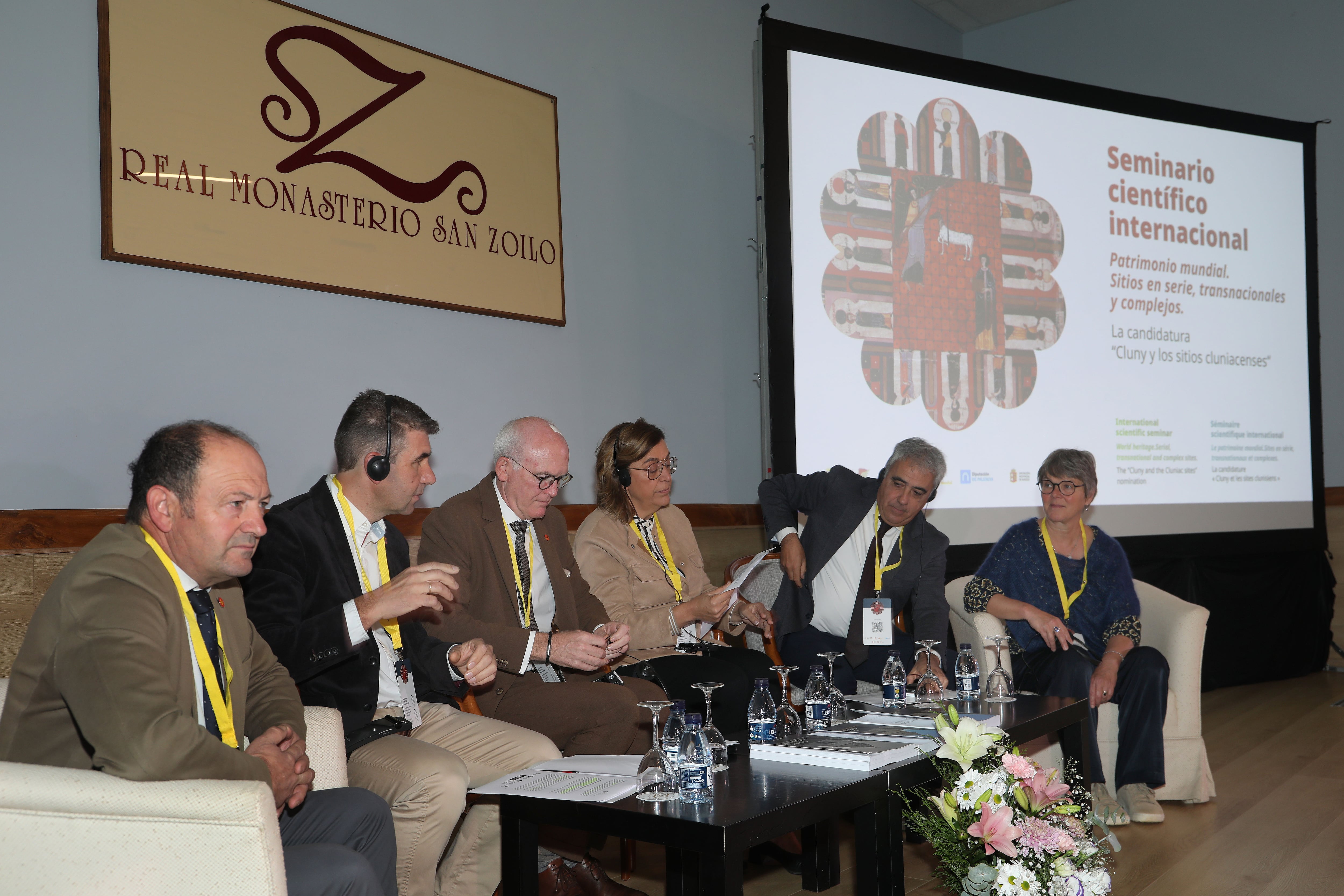 Seminario Científico Internacional Cluny que se celebra en el Monasterio de San Zoilo en Carrión de los Condes