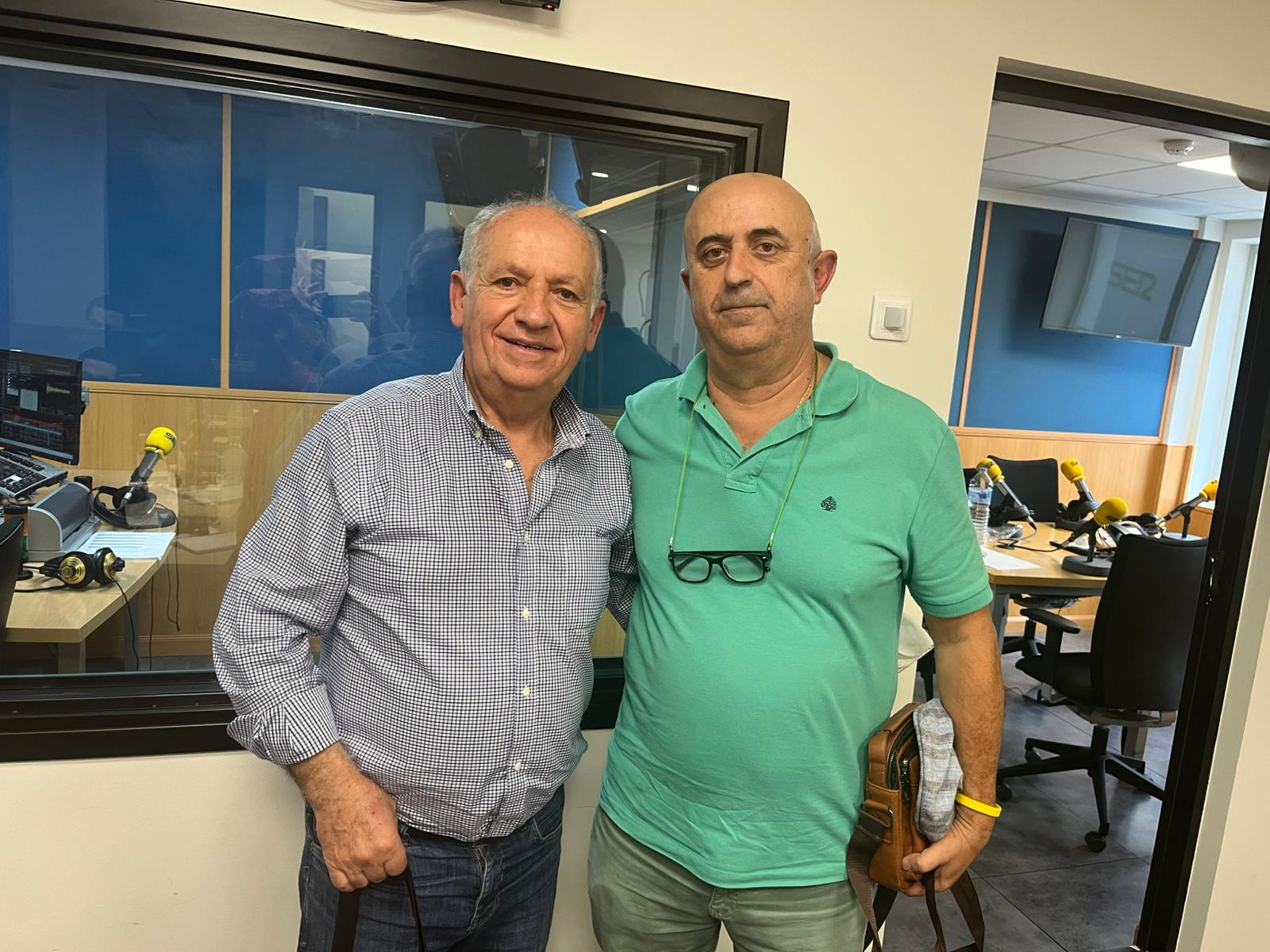 Manuel y Ángel, del Centro de Educación de Adultos de Cartagena en Hoy por hoy