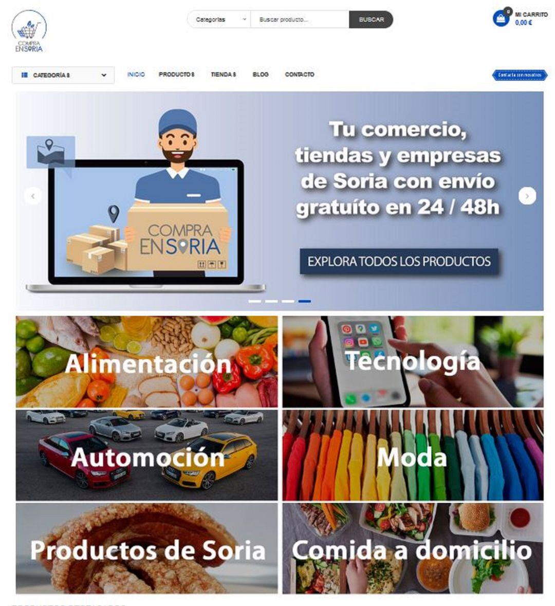 La página de FEC Soria