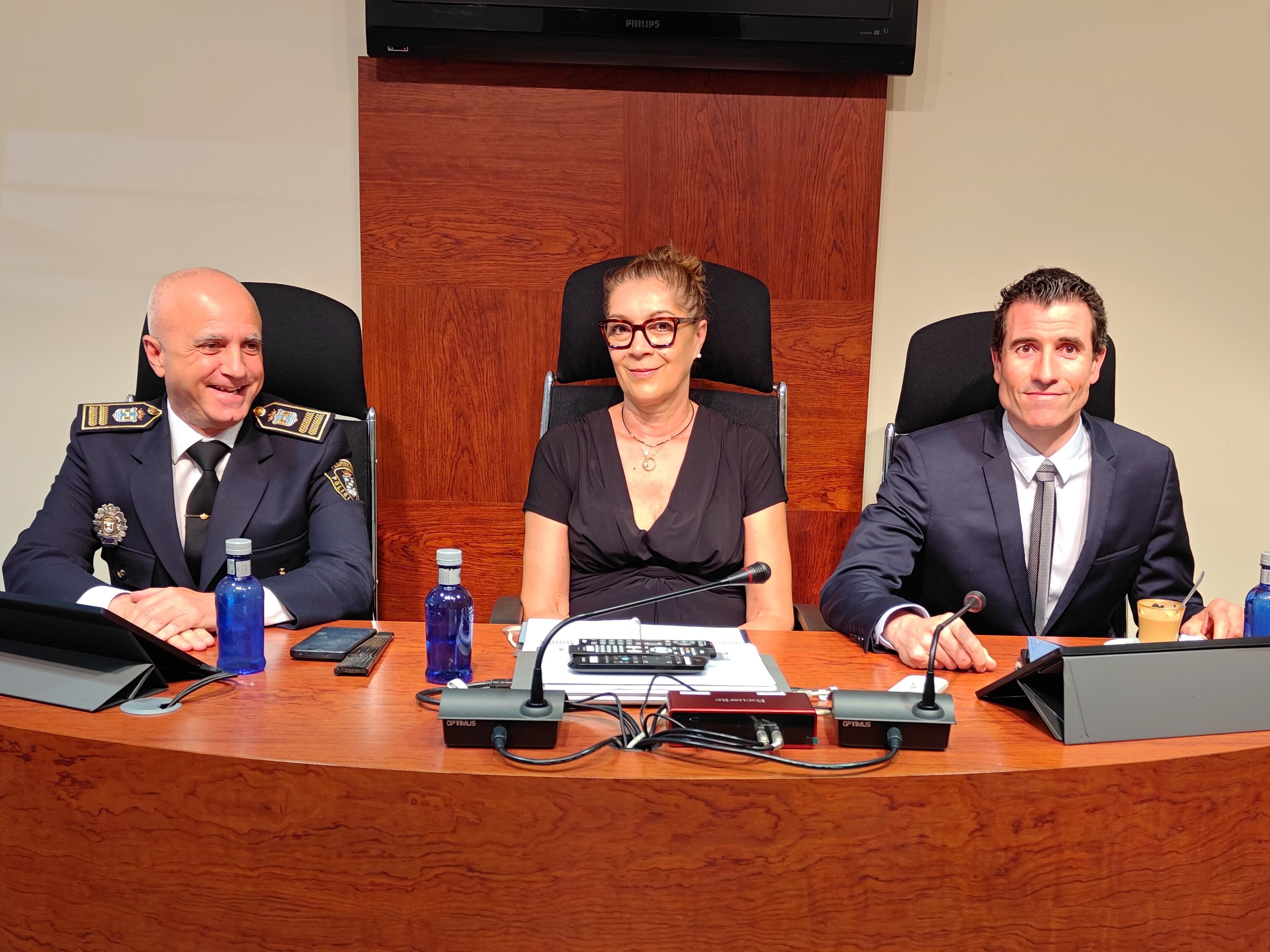 Arturo Pereira, Yolanda Álvarez e Ismael Tascón