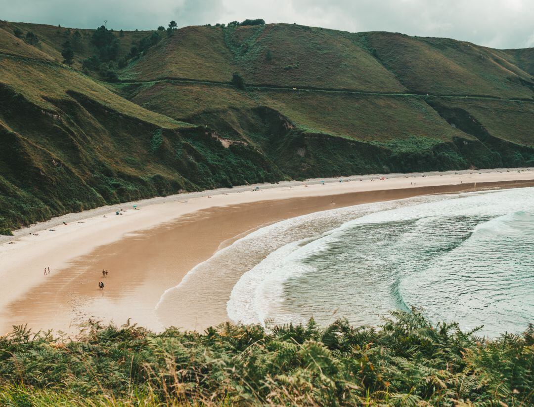 Playa de Torimbia, Asturias. 