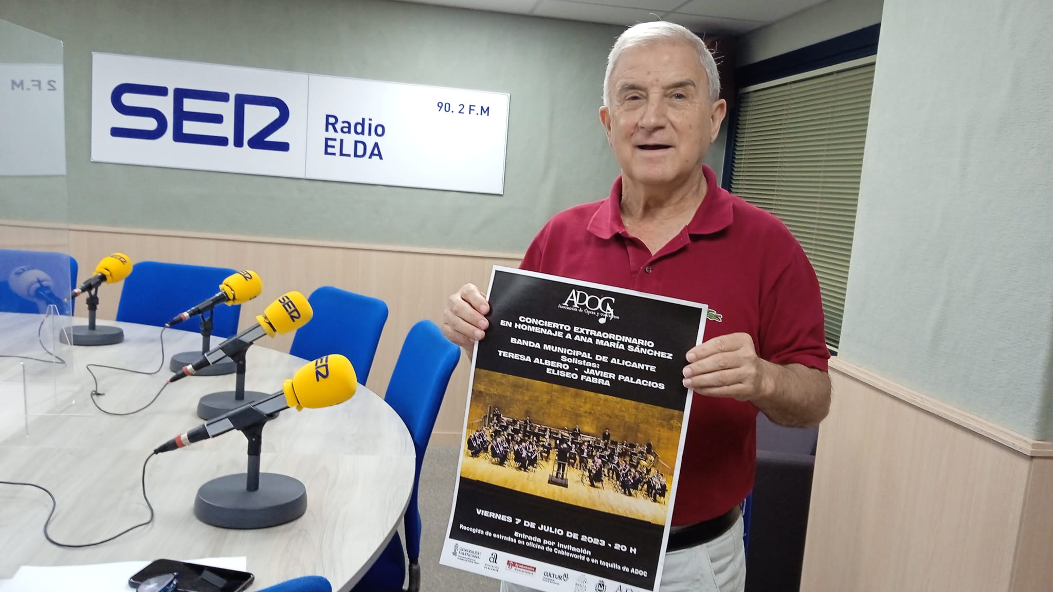 Francis Valero en Radio Elda Cadena SER