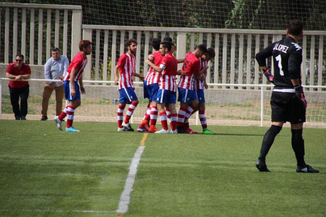 Un momento de un partido.