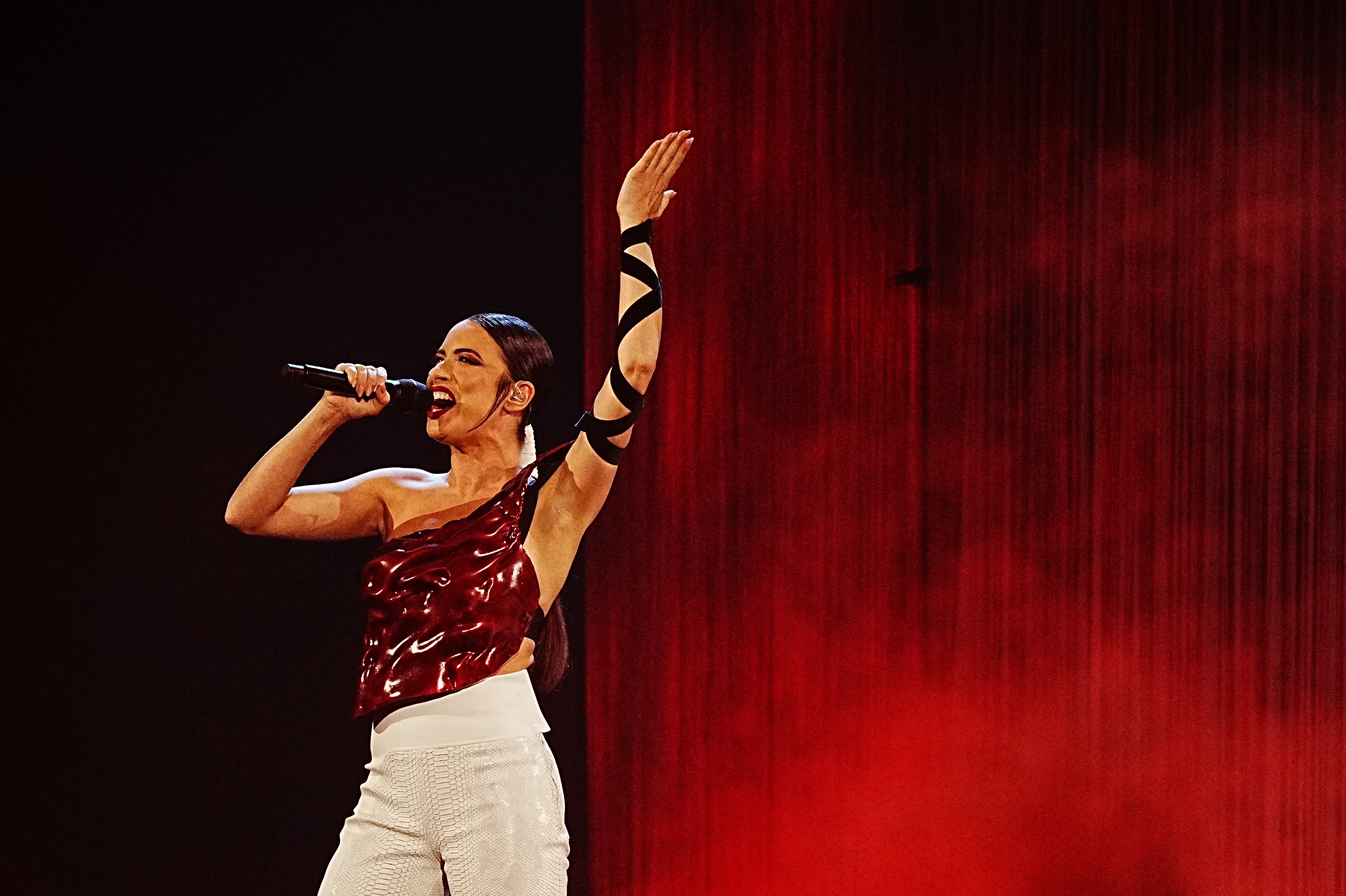 Blanca Paloma en la final de Eurovisión 2023