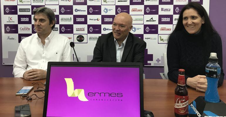 El entrenador del Real Jaén, García Tébar, el día de su presentación.