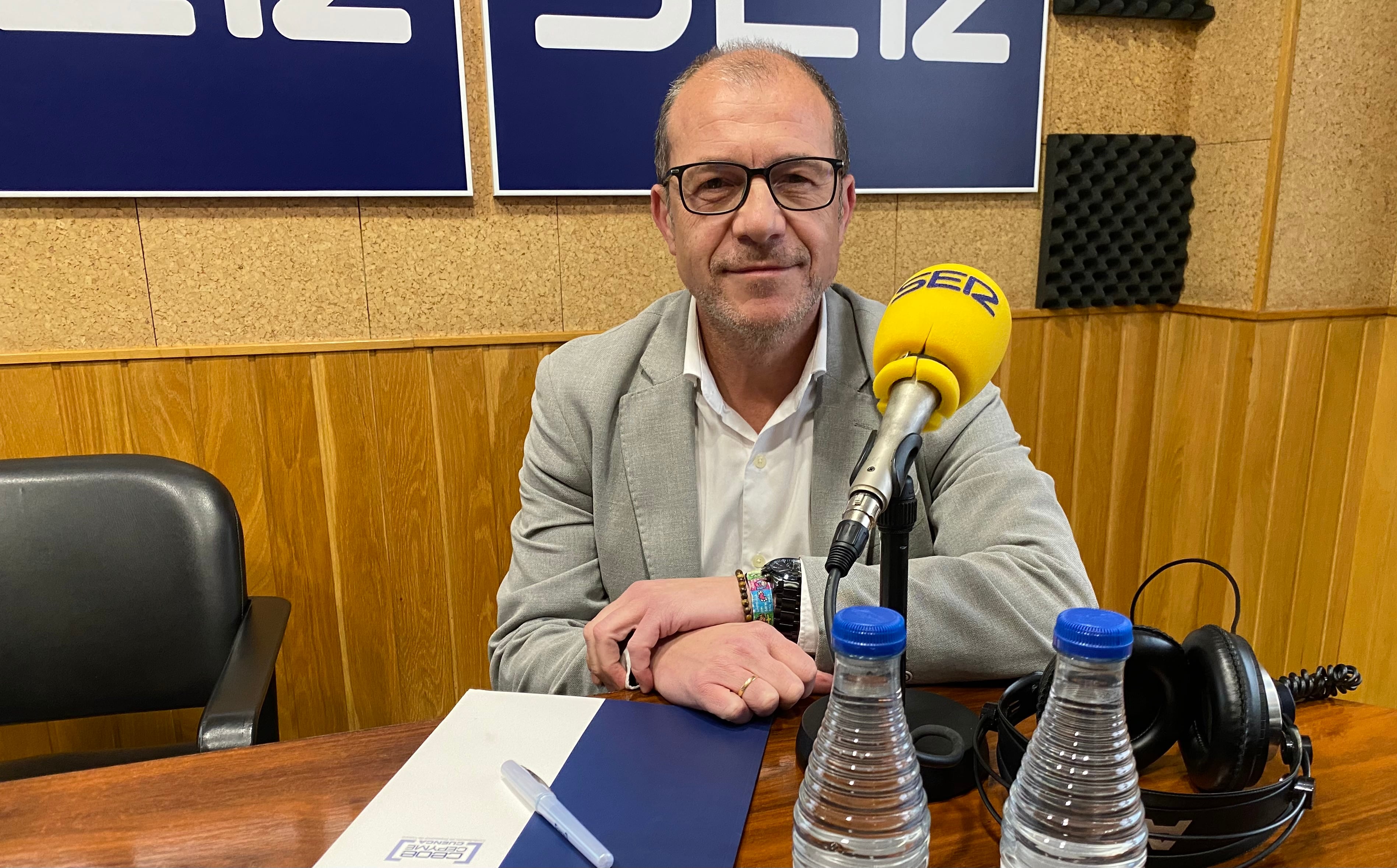 Ángel Mayordomo, secretario general de CEOE Cepyme Cuenca.