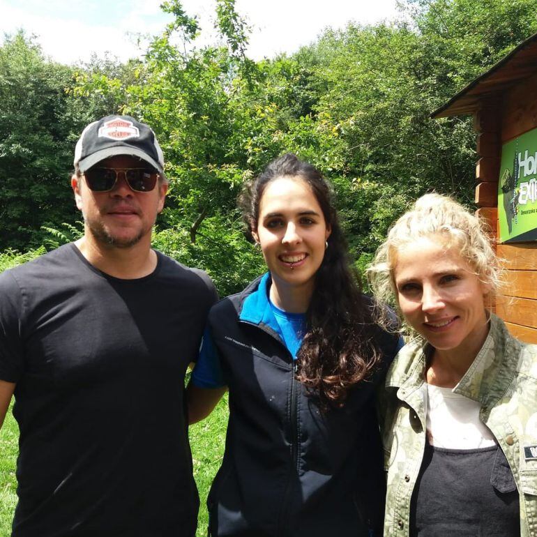 Matt Damon y Elsa Pataky